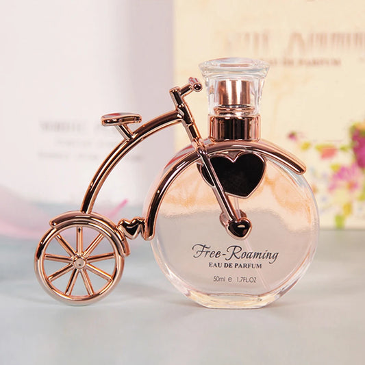 50ml Original Whimsical Bicycle Shape Perfume for Women Floral Fruity Long-Lasting Eau de Parfum