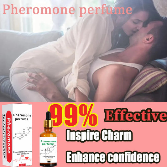Pheromone Men’s Perfume Cologne Long-Lasting Fragrance to Attract Women Portable Essential Oil