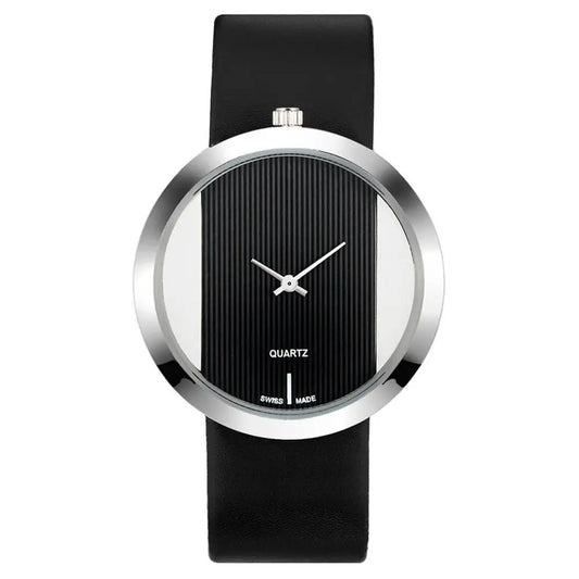 Women Watches Top Brand Luxury Hollow Ladies Wrist Watches Women Transparent Leather Strap Watch For Female Relogio Feminino Hot