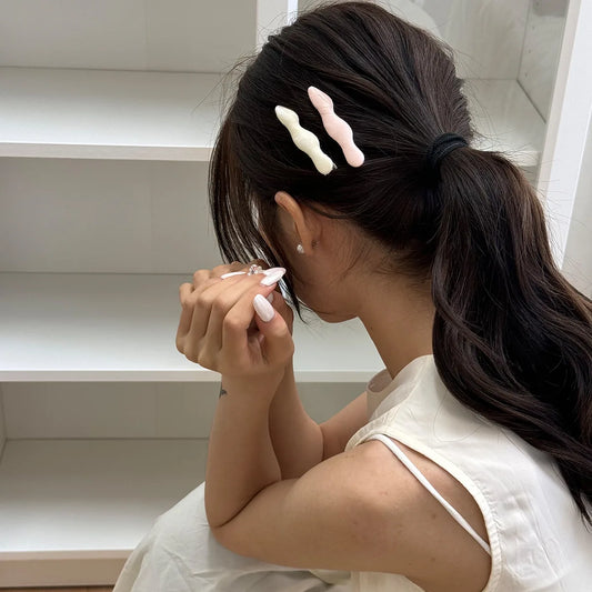 Hair pins and clips korean accessories for women girl popular trendy leading fashion cute kawaii sweets kpop new in fairy makeup