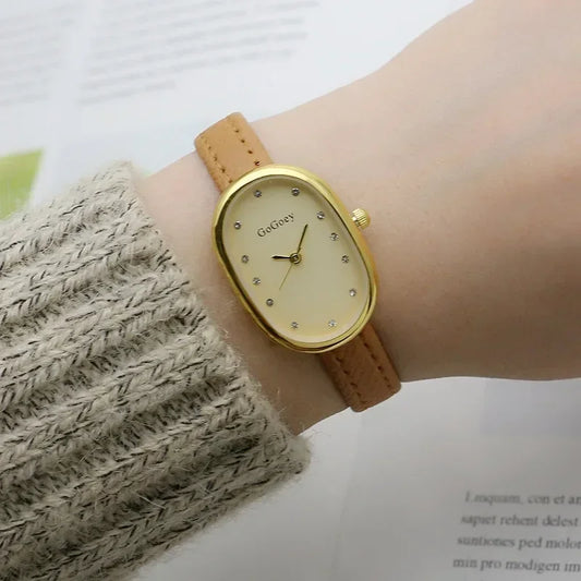 Women's Watches Elegant Quartz Wristwatches Simple Watches Girls Ladies Watch Gift for Everyday Students Clock Relogio Часы