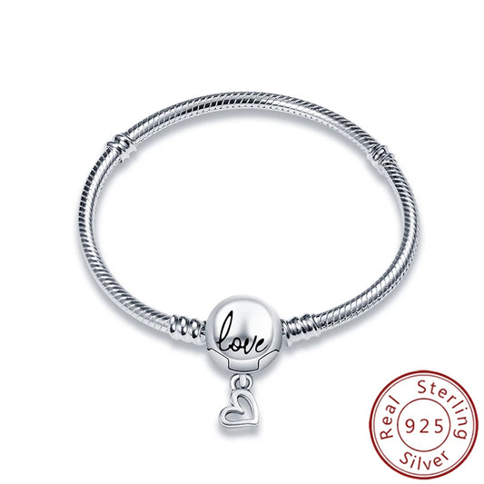 925 Sterling Silver Love Butterfly Tree of Life Zircon Charm | Fits Original Bracelet | Women’s Pendant Bead Jewelry Gift