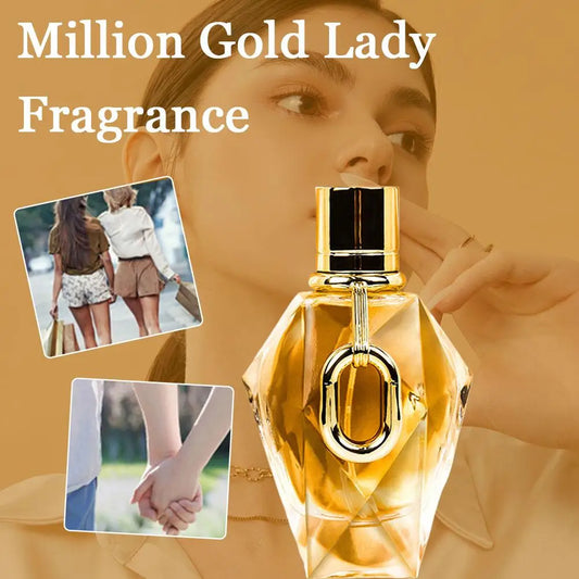 Million Gold For Women Eau De Parfum Long-Lasting Oriental Floral Luxury Woody Perfume