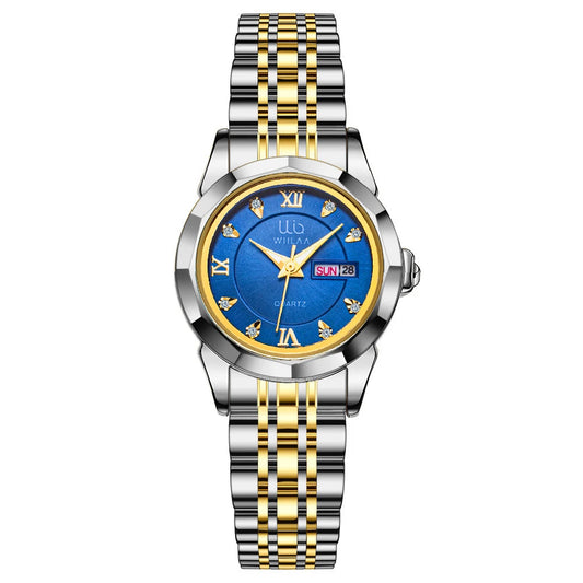 Women Watches 2025 Top Brand Luxury Stainless Steel Band High Quality Ladies Wrist Watches For Female Clock Women Quartz Watch