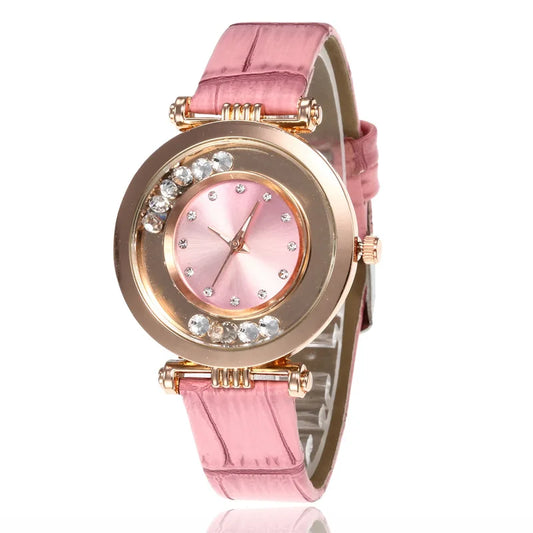Watches for Women Female Luxury Temperament Ladies Watch Leather Belt Watch Analog Quartz Watch Reloj Mujer Montre Femme