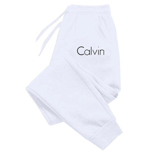 Casual Printed Sports Running Trousers – Unisex Autumn Drawstring Fitness Sweatpants