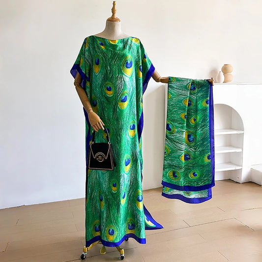 African Dresses For Women Muslim Fashion Abayas Boubou Dashiki Ankara Outfits Evening Gown Dubai Kaftan Abaya Robe Marocaine