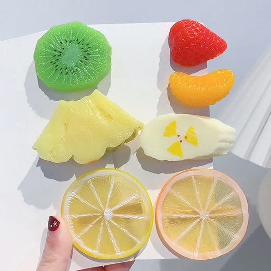 Hair Accessories  Side Clips Food Ornament Women Barrettes Korean Style Hairpin Simulation Fruit Hair Clips Duck Bill Clips