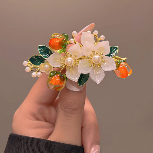 Bridal Flower Hair Clip Headpiece Wedding Hair Accessories  Barrettes Hairpins Women Girls Fashion Hair Accessories Headwear