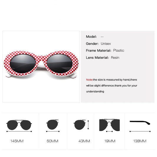 Women Sunglasses Vintage Small Oval Sunglasses Female Retro   Fashion Eyewear Children Sun Shades Men Classic Driving Goggles