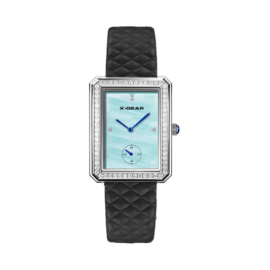 Women's Watch | Fashion Rose Gold Square Leather Quartz Watch | Luxury Ladies Wristwatch | Girlfriend Gift