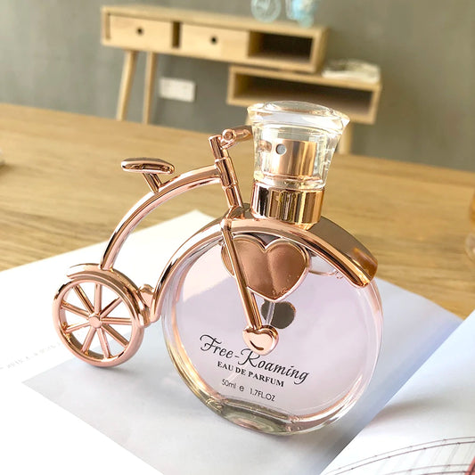 50ml Original Whimsical Bicycle Shape Perfume for Women Floral Fruity Long-Lasting Eau de Parfum