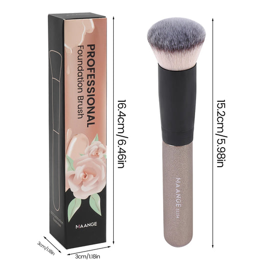 MAANGE Makeup Brushes with Box Foundation Concealer Powder Blush Contour Brush Dense Soft Bristle Brush Beauty Tools for Women