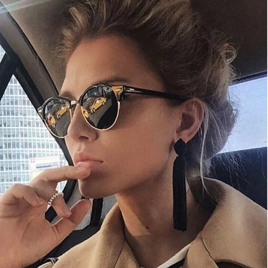 Hot Sunglasses Women Popular Brand Designer Retro Men Summer Style Sun Glasses