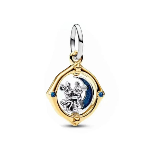 2025 New Disney Princess Dress Bead Pendant 925 Silver – Fits European Original Bracelet DIY Exquisite Jewelry