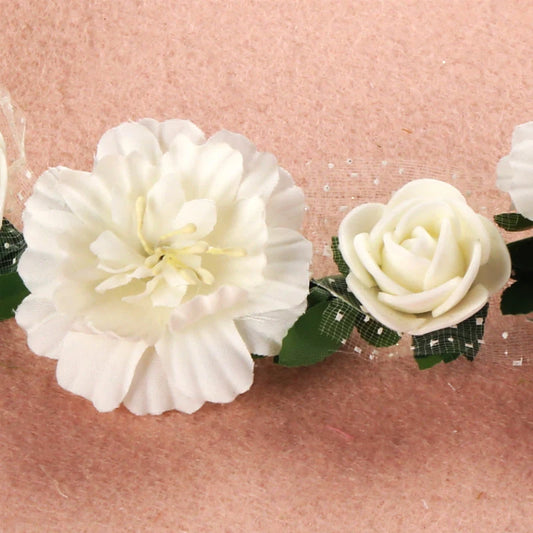Hawaiian Wreath Bride Wedding Hair Accessories Simulation Flower Crown Headwear Children's Photo Hair Accessories Headbands