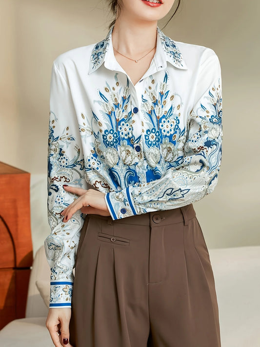 Fashion Women Blouses New elegant ladies shirts Tops Blusas Mujer