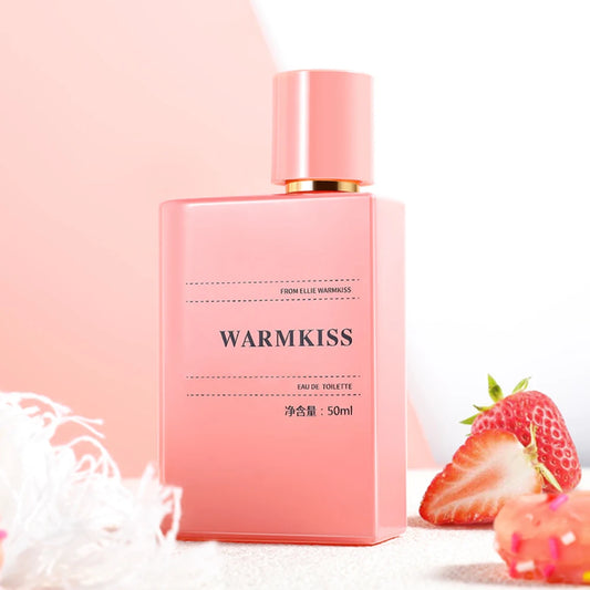 WARMKISS Floral Fruity Women’s Perfume Original Long-Lasting Light Strawberry Scent Niche Fragrance 50ml